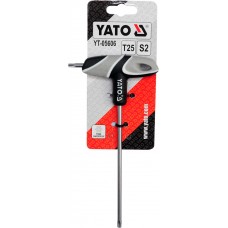 Ключ Torx Tamperproof Yato Т-подібний, T25, 130мм