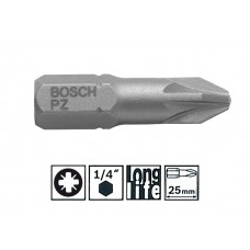 Біта Bosch Extra Hart Pz3 × 25мм, 1шт
