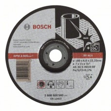Круг Bosch зачисний E.f.Inox Ø180×6,0×22,23мм