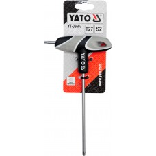 Ключ Torx Tamperproof Yato Т-подібний, T27, 140мм