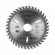 Диск пильний Dnipro-M для деревини Ø125 × 22,2/20мм, 40z