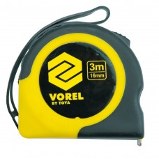 Рулетка Vorel 3м × 16мм