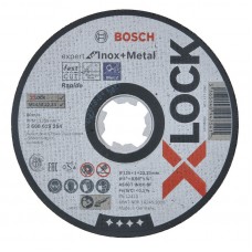 Круг відрізний Bosch Expert for Inox+Metal X-Lock, Ø125×1,0×22,23мм Rapido