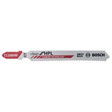 Пилка лобзикова Bosch Clean for HPL T128BHM, HM, 92мм, 1шт~~~