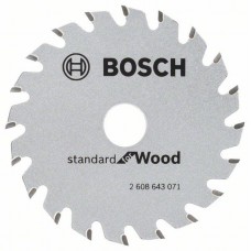 Диск пильний Bosch Standard  for Wood Ø85 × 15мм, 20T, АТВ