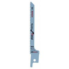 Полотно ножівкове Bosch Flexible for Metal S422ВF, BIM, 100мм, 1шт