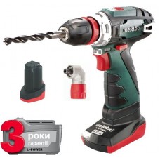 Шуруповерт Metabo PowerMaxx BS Quick Pro (1х2,0Аh, 1х4,0Аh) 